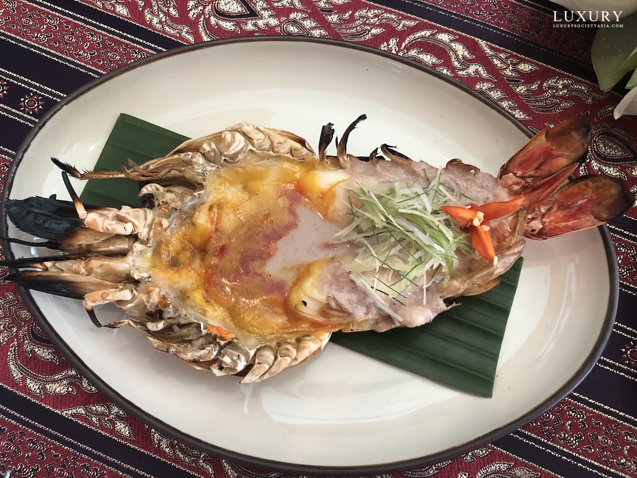 Celadon, Thai Restaurant New Tasting Menu – The Sukhothai Bangkok