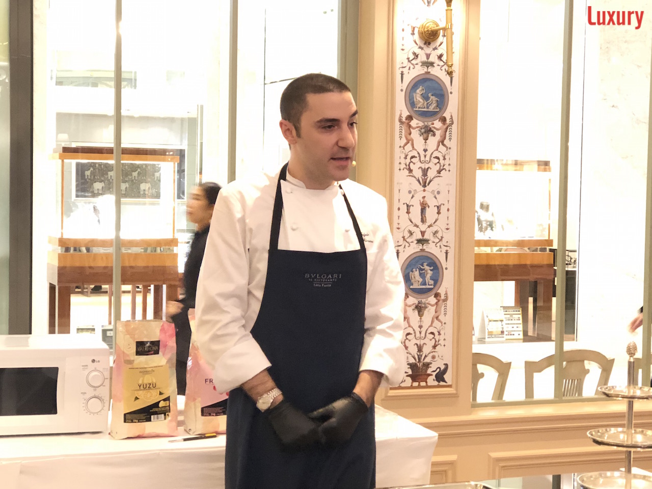 Chef Fabrizio Fiorani From Bulgari Tokyo-Osaka In Bangkok