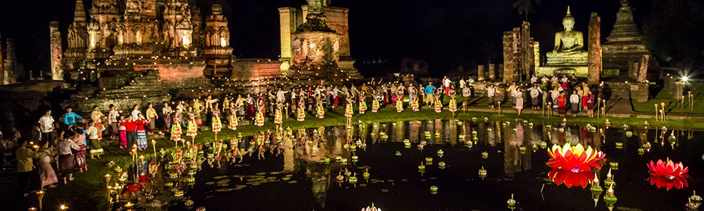 Sukhothai Loi Krathong and Candle Festival 2018