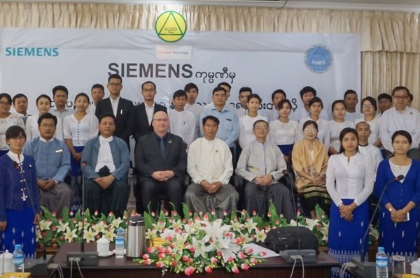 Siemens commitment to foster digital skill to new generation in Myanmar